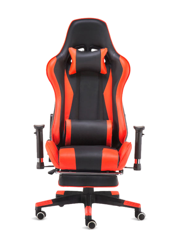 Cadeira reclinável giratória ajustável para jogos Cadeira gamer RGB premium 