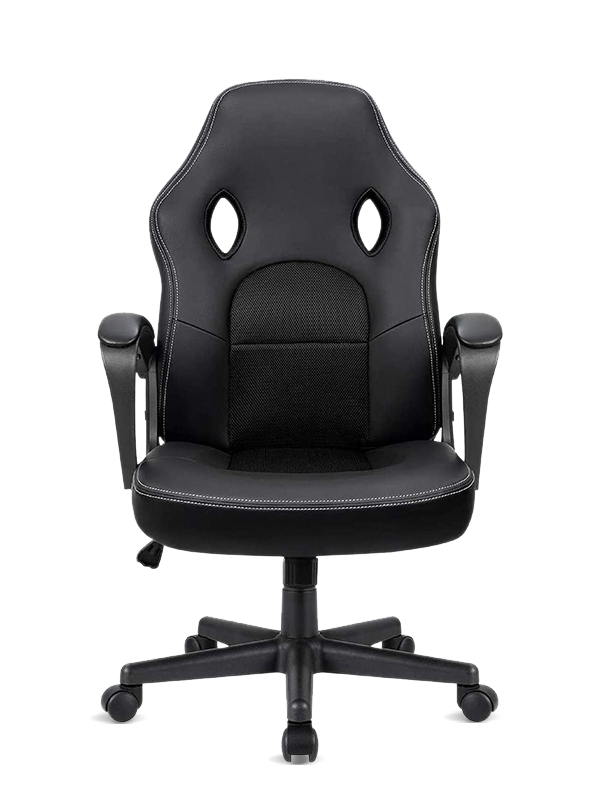Cadeira giratória ergonômica para jogos de computador e escritório com encosto alto barato RGB 