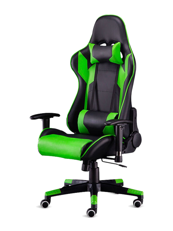 Cadeira de jogos Anji Cadeira de jogos de anime Cadeira de jogos de massagem de luxo com descanso para os pés 