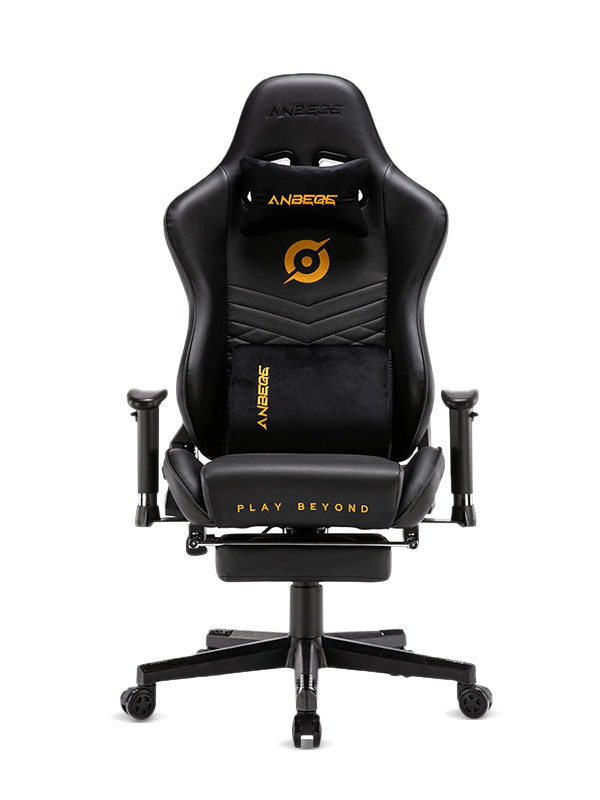 Cadeira de jogos de couro preto de venda quente cadeira reclinável elevador HS-9025 