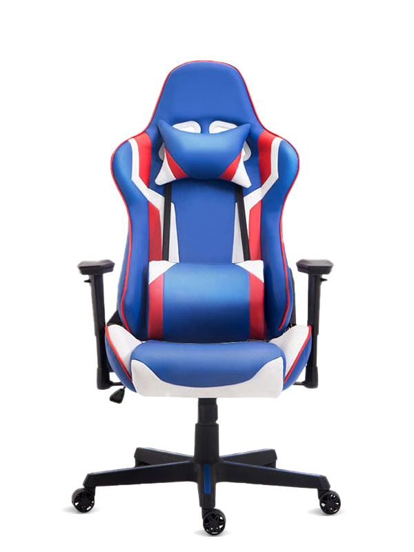 Cadeira giratória elegante para jogos de escritório para PC cadeira de corrida para cadeira de jogos PU para jogadores 