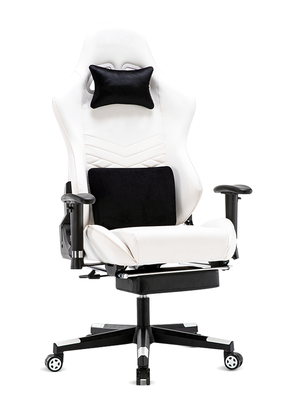 Cadeira de jogos de luxo, cadeira de computador de luxo, cadeira de escritório de massagem rotativa multidirecional 