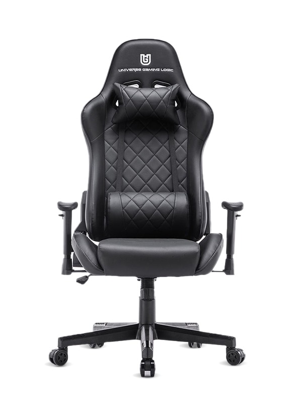 Cadeira de jogos de couro PU cadeira de computador gamer de luxo 
