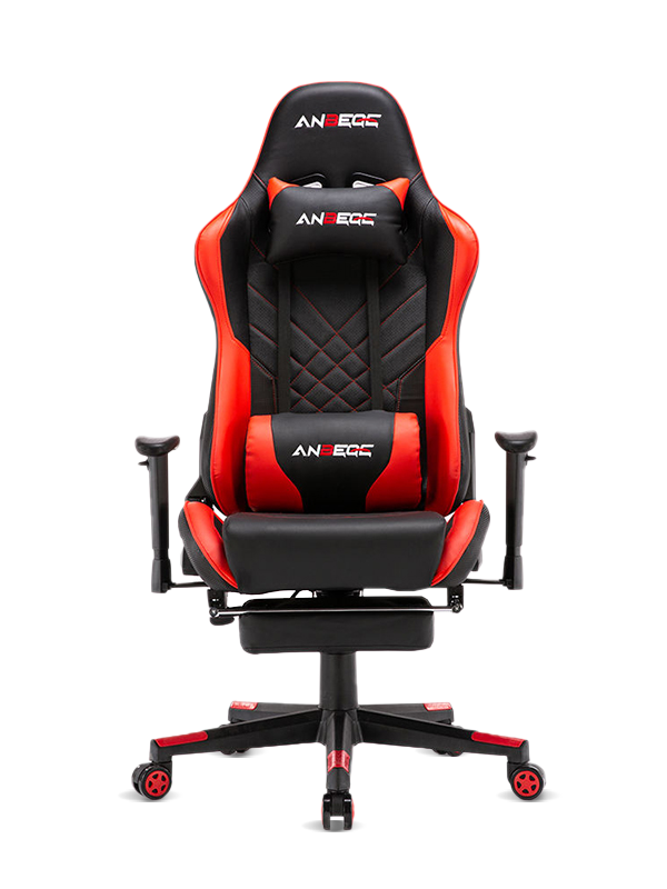 Cadeira de jogos elegante personalizada em altura ajustável com apoio para os pés HS-8020 